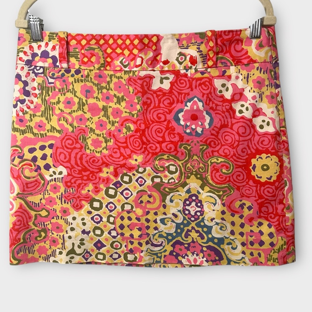 JCREW MOD Floral Brights Women's Skirt 90s CORE